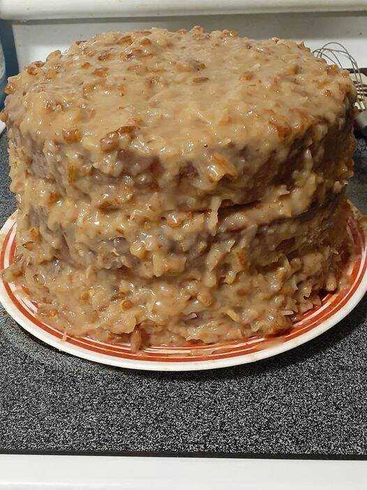 German chocolate cake