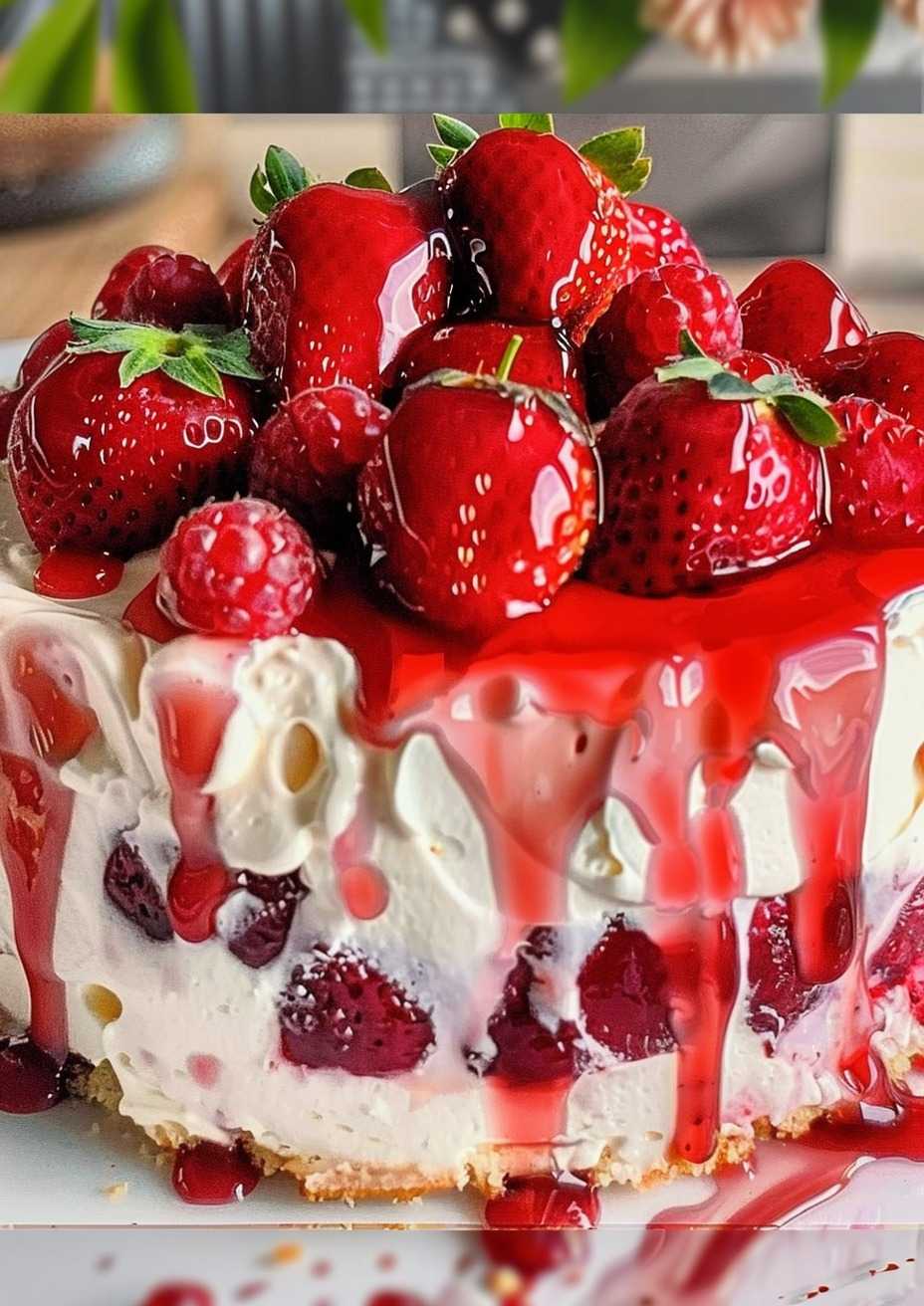 Strawberry Heaven on Earth Cake