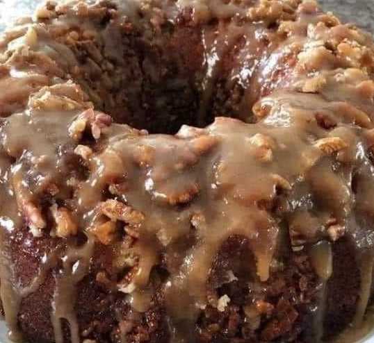 Pecan Upside Down Cake