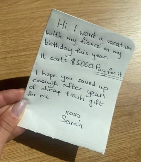 Our Granddaughter Sent Us a Note with Disgusting Text Demanding 00 — So We Decided to Teach Her a Lesson