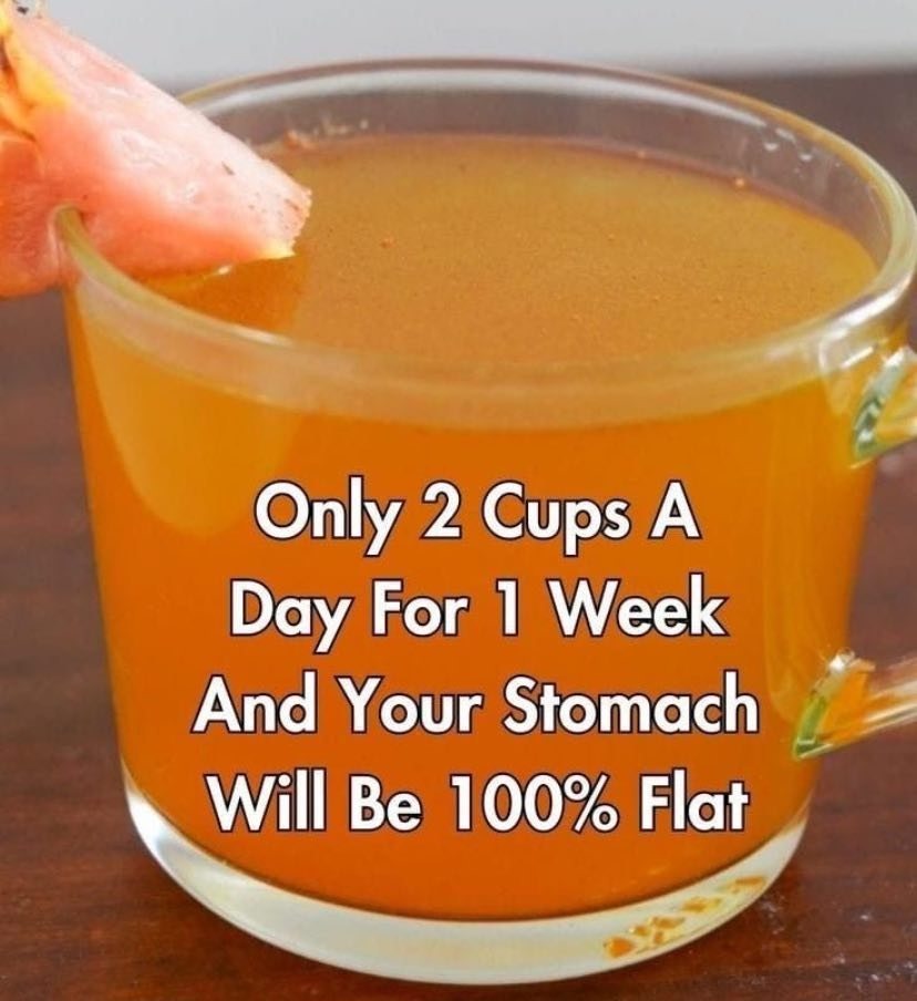 Natural Drink for Flat Stomach