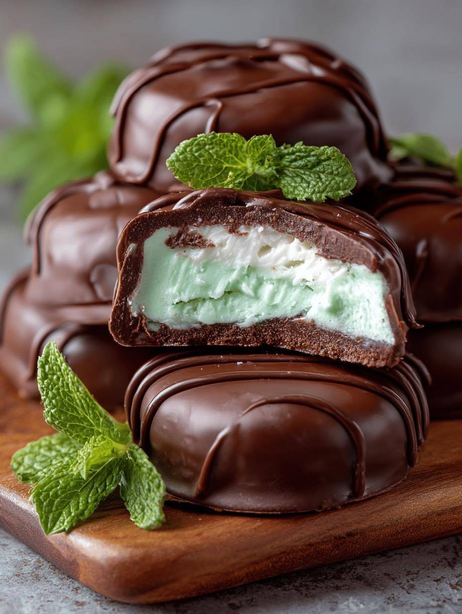 Chocolate Mint Creams Recipe