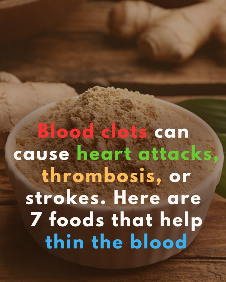 7 powerful blood-thinning foods you need to know about