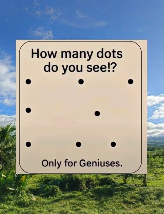 Search Results for: Test your eyes sharpness – How many dots do you see!