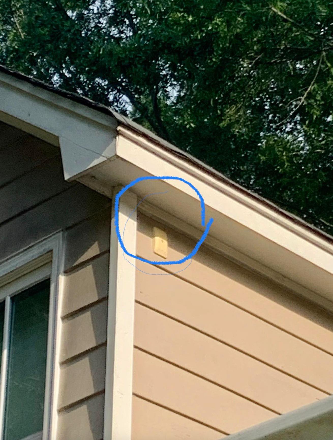Ever since I moved into my house a few years ago this thing blinks either red or yellow at night. I can’t tell what it’s for. It’s connected to some wiring in my attic. Any ideas?