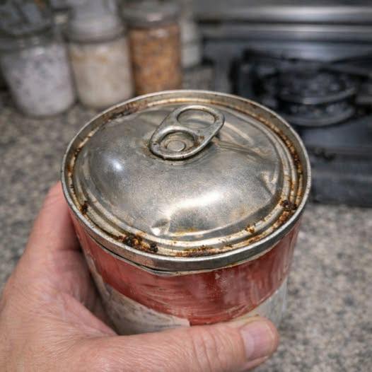 Pulled a can of soup and the lid looked puffed and dented. Is it still safe to open. Check 1st comment👇👇
