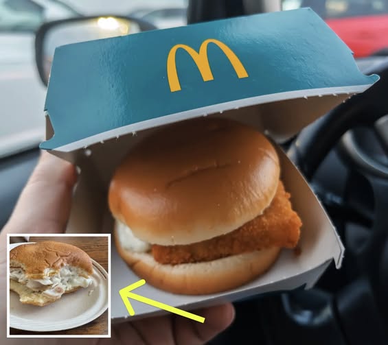 McDonald’s Customer ‘Disgusted’ After Finding This In Her Filet-O-Fish Sandwich
