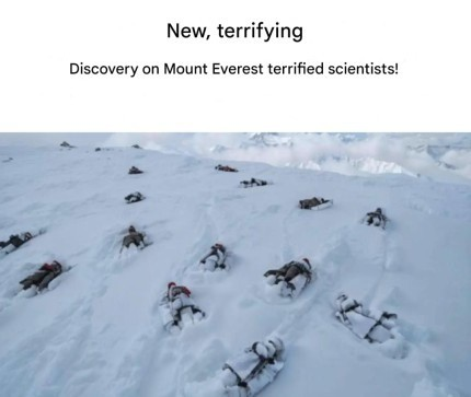 A Terrifying New Discovery on Mount Everest That Scared Scientists