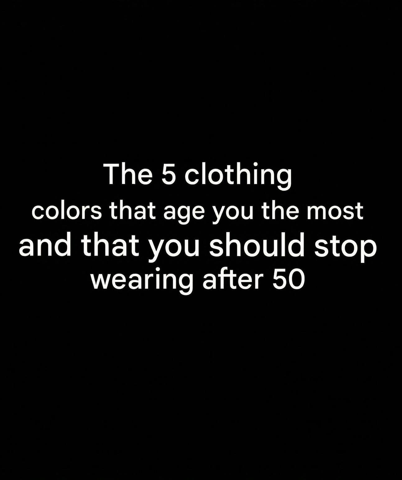 The Power of Color: How the Right Shades Brighten Your Look After 50