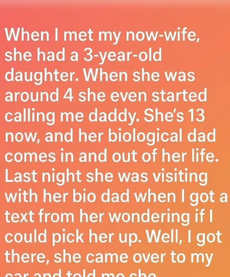 She Saw Me as Her Dad for Ten Years, Until One Message Changed Everything