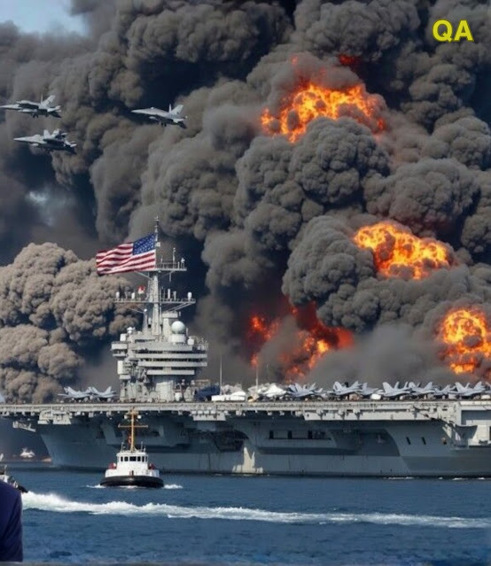 HT17. 13 minutes ago: Russian Su-57 pilot destroys US aircraft carrier carrying 700 tanks