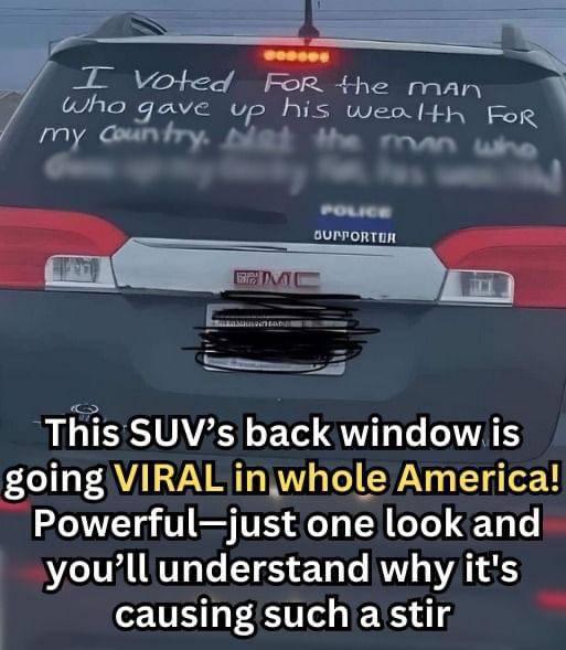 A Heartbreaking Message on a Car Window That Made Everyone Stop and Think