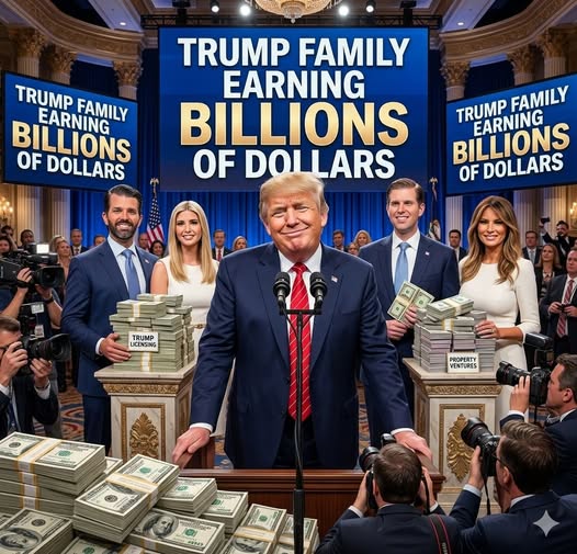 Should the BILLIONS OF DOLLARS “earned” by the TRUMP FAMILY, during TRUMP’S presidency, be SEIZED by the next administration?