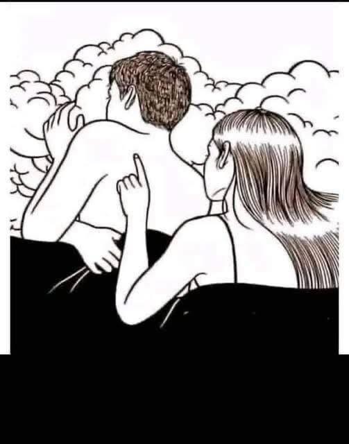 If your partner turns their back on you when you sleep it means that…See more.