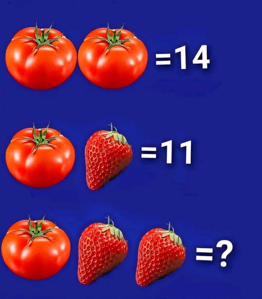 Can You Solve It? A Fun Fruit Puzzle That Challenges Your Mind