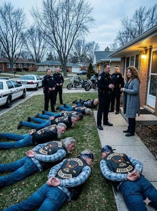 Motorcycle Club Arrested After Protecting A Waitress When Police Refused Help