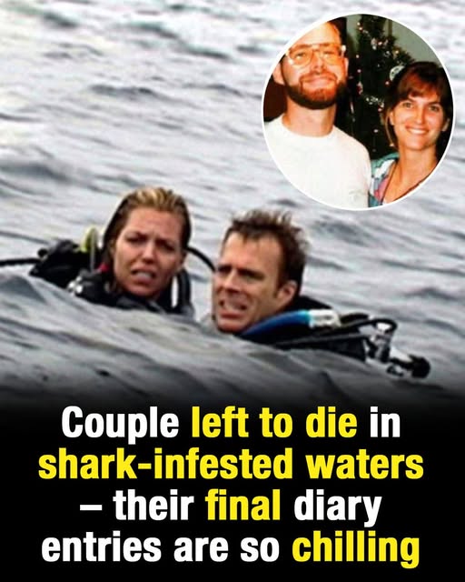 Couple left to die in shark-infested waters – their diary entries are chilling
