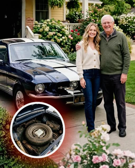 She Sold My Dad’s Classic Car at His Funeral—But What We Found Hidden Inside Changed Everything