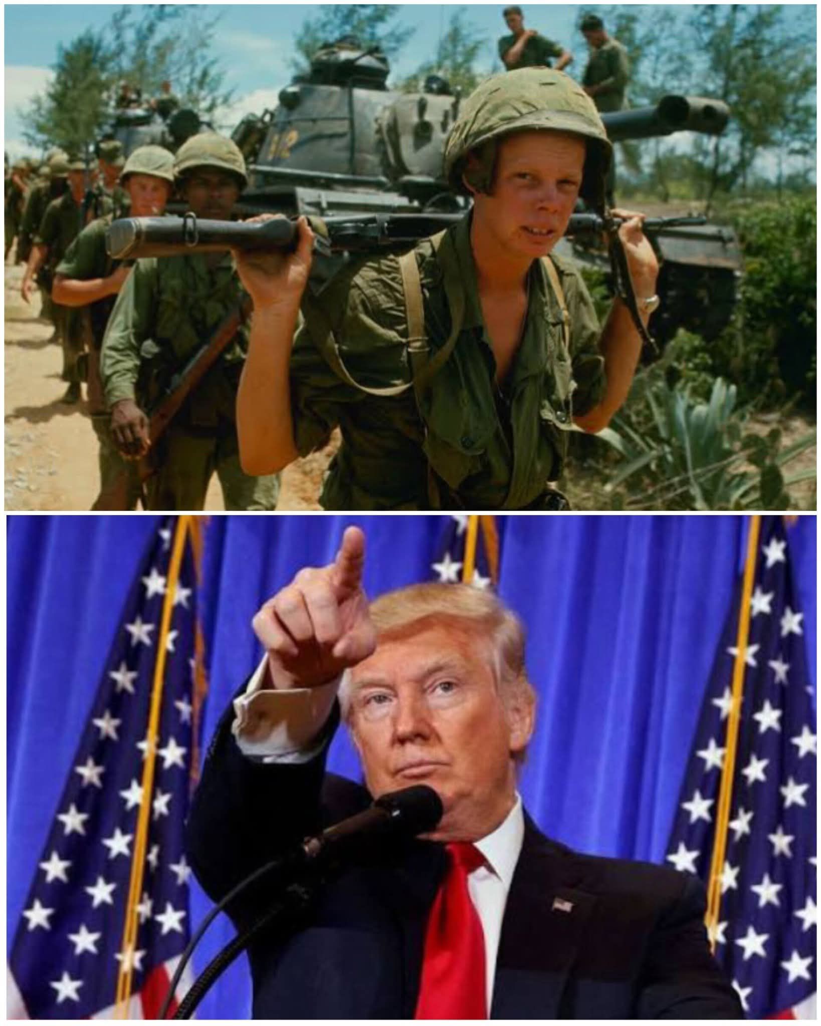 🚨 WOW 😳😲  “I could have secured a quick victory in the Vietnam War.” —Trump.