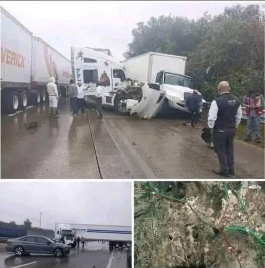DEVASTATING MULTI VEHICLE CARNAGE ON MEXICO QUERETARO HIGHWAY LEAVES MOTORISTS IN ABSOLUTE DISBELIEF